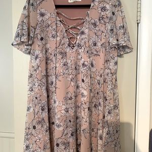 Cute flowy floral dress